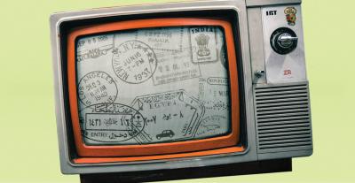 Illustration of television